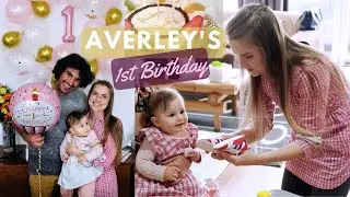 1 Year Old Birthday Party - Our Baby Averley is turning 1! |  Prep, Decor and Gifts