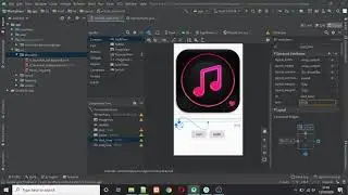 Create Music Player App in Android Studio - UI Design Part [1]
