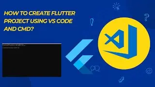 How to create flutter project using cmd and vs code ?step by step in 2024 