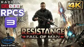 Resistance: Fall of Man 4K Gameplay on RPCS3 | Low-End PC Test (i7 3770 + RX 580)