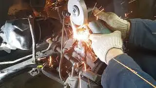 Стук в подвеске,замена стойки стабилизатора Рено дастер