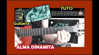 ALMA DINAMITA - WOS (GUITARRA) Acordes Acompañamiento Tutorial