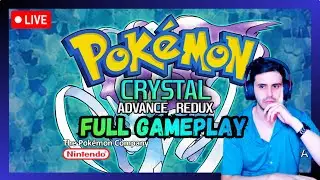 Full Gameplay of The New Update of Pokemon Crystal Advance Redux GBA Romhack🔥