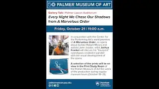 Joshua Frankel Gallery Talk | 10.21.2022