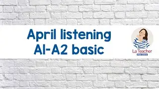 APRIL 24. INGLÉS INICIAL. Listening: A JOURNEY OF FRIENDSHIP. Material de suscripción mensual