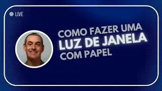 UMA LUZ DE JANELA COM PAPEL
