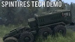 Spintires Tech Demo - 'Best off-roading experience for PC' - MAZ 535 (1080p)