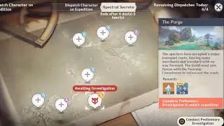 [Genshin Impact] Event - Spectral Secrets | Day 1 - The Purge (Swarm of Specters)
