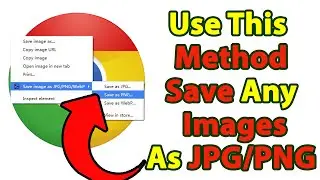 Save Images As JPEG PNG | फोटो को JPG मे सेव कैसे करे | Save Photo As JPEG/JPG/Web/PNG Format