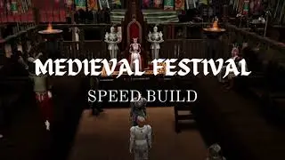 The Sims 4 - Medieval Festival - SPEED BUILD