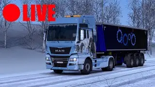 🔴 LIVE: TRUCKERSMP Winter Mod - ETS2 Multiplayer  🔴 3000 Online - Calais to Duisburg