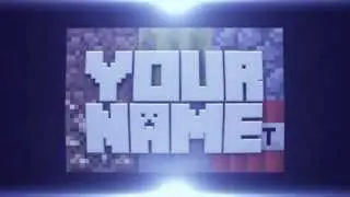 AMAZING!! Free Minecraft Intro Template [C4D+AE][German/English][HD]