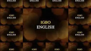 English/Igbo : Sleep Learning : 250 Basic Words and Phrases ~ Binaural Beats ~ 1 Hour
