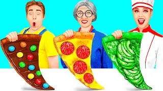 मैं बनाम दादी कुकिंग चैलेंज | अद्भुत रसोई युक्तियाँ HAHANOM Challenge