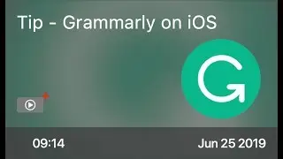 SCOM0850 - Tip - Grammarly on iOS