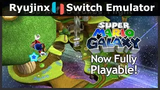 SM3DAS Super Mario Galaxy | Now Fully Playable! | Ryujinx Switch Emulator | RTX 2060 + Ryzen 5 5600x