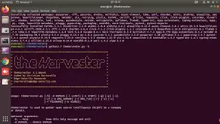 I WILL DO THEHARVESTER INSTALLATION & RESOLVE ISSUE IN LINUX