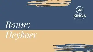 Guest Speaker - Ronny Heyboer
