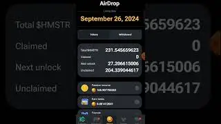 NOW $HMSTR TOKEN REVEALED 🚨 | Hamster kombat New Update | Hamster Kombat Withdrawal