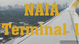 Ready for landing NAIA Terminal 1