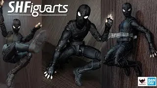 Stealth Suit Spiderman - SHFiguarts Bandai / Revisión Español Review