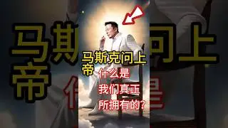 马斯克问上帝，什么是我们真正所拥有的呢？#活在当下 #天道 #模悟经