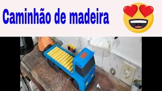 Caminhão de madeira ❤❤❤  Como fazer ?