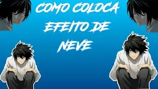 Como coloca efeito de neve Editando Whatsapp #10