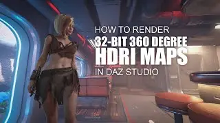 How To Create 32-Bit HDRI Maps In DAZ Studio