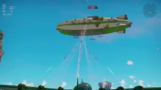 Cel Shaded Airship In War Thunder