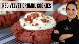 RED VELVET CRUMBL COOKIES