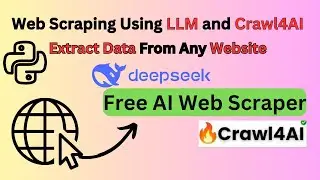 Scrape Any Website for FREE Using Deepseek & Crawl4AI | LLM Scraping | AI Web Scraper