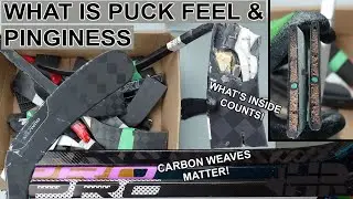 What is puck feel & pinginess? Reviewing hockey stick blades construction