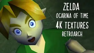 How to Install Ocarina of Time Reloaded 4K Textures in RetroArch (Muper64Plus-Next)