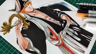 Drawing Ichigo Kurosaki | Bleach | ブリーチ