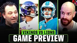 Vikings vs Lions FULL Preview + Predictions