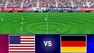 FC 24:  USWNT vs. GERMANY (W) | Sep 3, 2024 | International Friendly | PS5 Gameplay