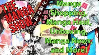 The Manga Show (Ep2) – Manga Shopping, Manga Haul, Hino Hideshi Art Book, Unboxing, & Manga News