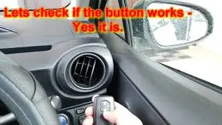 Toyota Aqua/Prius C Side View Mirror Open/Close Automatically Problem Solved in URDU