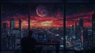 Embrace the Sound of Rain in a Futuristic Urban Landscape: Cyberpunk Ambience to Help You Relax
