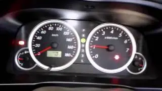 Toyota Avanza 1.5S Start Up Speedometer