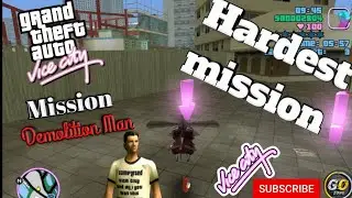 GTA Vice City Demolition Man Mission Guide | How to Complete the Helicopter Challenge in HD