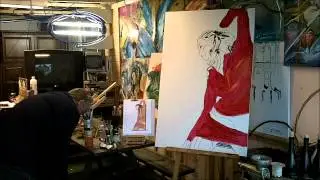 Jan Teel - AUTOBIOGRAFIE - 2012 - schilderij COOL - www.janteel.com.wmv