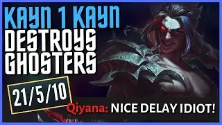 #1 Kayn World vs High Elo Ghoster - League of Legends