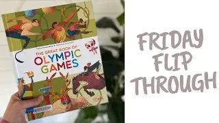 The Great Book Of Olympic Games book flip through