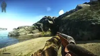 Scav Hideout at the Grotto Scav Exit on Lighthouse
