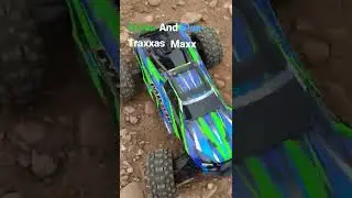 my friend got a traxxas maxx!