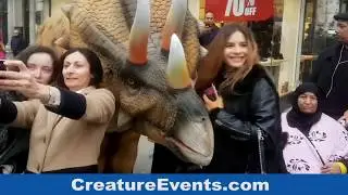 Hire a Dinosaur - Hire Transformers and More!  CreatureEvents.com