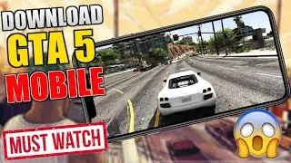 🔥How To Download GTA 5 on Android  || Install GTA V Apk+Data 2020 | Techno Gamerz GTA 5 on Mobile