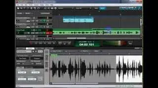 Clip Splitting Shortcut in Mixcraft 7